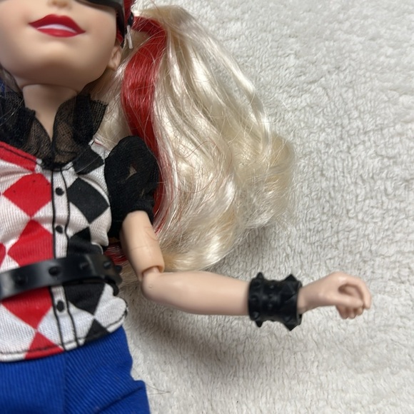 DC Super Hero Harley Quinn Doll 12 inch, 2015, Mattel - Picture 4 of 6